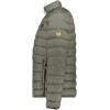Geographical Norway Amigomap Basic Homme – Doudoune Fine Légère et Chaude – Veste Matelassée à Capuche – Blouson Isolant Idéal Automne Hiver Outdoor(Kaki)