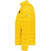 Geographical Norway Amigomap Basic Homme – Doudoune Fine Légère et Chaude – Veste Matelassée à Capuche – Blouson Isolant Idéal Automne Hiver Outdoor(Moutarde)