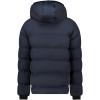 Geographical Norway Badibere Homme – Doudoune Hiver avec Capuche Chaude Manteau Imperméable Coupe-Vent, Rembourrage Isolation Thermique, Blouson Léger et Confortable pour Froid(Marine)