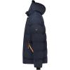Geographical Norway Badibere Homme – Doudoune Hiver avec Capuche Chaude Manteau Imperméable Coupe-Vent, Rembourrage Isolation Thermique, Blouson Léger et Confortable pour Froid(Marine)
