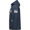 Geographical Norway RAOUL Homme – Veste Softshell Imperméable avec Capuche – Blouson Coupe-Vent Respirant, Confortable et Résistant, Idéal Randonnée, Outdoor et Quotidien(Marine)