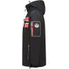 Geographical Norway RENADOO Homme – Veste Softshell Imperméable avec Capuche – Blouson Coupe-Vent Respirant, Confortable et Résistant pour Randonnée, Outdoor et Quotidien(Noir)