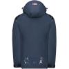 Geographical Norway RENADOO Homme – Veste Softshell Imperméable avec Capuche – Blouson Coupe-Vent Respirant, Confortable et Résistant pour Randonnée, Outdoor et Quotidien(Marine)