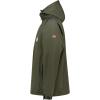 Geographical Norway TAMIGOBADGE Homme – Veste Softshell à Capuche Imperméable, Coupe-Vent et Respirante, Idéale pour la Randonnée et les Activités Outdoor(Kaki)