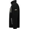Geographical Norway UROCK Homme – Polaire Sans Capuche Chaude et Confortable, Veste Zippée Douce Idéale pour l’Hiver, la Randonnée et les Activités Outdoor(Noir)