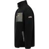 Geographical Norway UROCK Homme – Polaire Sans Capuche Chaude et Confortable, Veste Zippée Douce Idéale pour l’Hiver, la Randonnée et les Activités Outdoor(Noir)