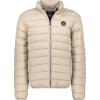 Geographical Norway Amigomap Basic Homme – Doudoune Fine Légère et Chaude – Veste Matelassée à Capuche – Blouson Isolant Idéal Automne Hiver Outdoor(Beige)