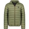 Geographical Norway Amigomap Basic Homme – Doudoune Fine Légère et Chaude – Veste Matelassée à Capuche – Blouson Isolant Idéal Automne Hiver Outdoor(Olive)