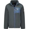 Geographical Norway UROCK Homme – Polaire Sans Capuche Chaude et Confortable, Veste Zippée Douce Idéale pour l’Hiver, la Randonnée et les Activités Outdoor(Gris Fonce)