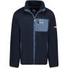 Geographical Norway UROCK Homme – Polaire Sans Capuche Chaude et Confortable, Veste Zippée Douce Idéale pour l’Hiver, la Randonnée et les Activités Outdoor(Marine)