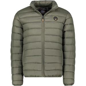 Geographical Norway Amigomap Basic Homme – Doudoune Fine Légère et Chaude – Veste Matelassée à Capuche – Blouson Isolant Idéal Automne Hiver Outdoor(Kaki)