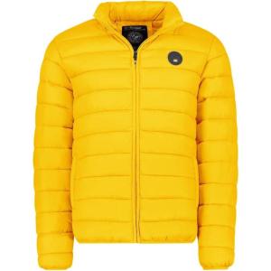 Geographical Norway Amigomap Basic Homme – Doudoune Fine Légère et Chaude – Veste Matelassée à Capuche – Blouson Isolant Idéal Automne Hiver Outdoor(Moutarde)