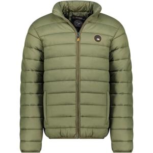 Geographical Norway Amigomap Basic Homme – Doudoune Fine Légère et Chaude – Veste Matelassée à Capuche – Blouson Isolant Idéal Automne Hiver Outdoor(Olive)