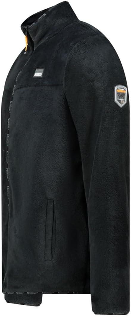 imageGeographical Norway TIMPLE Homme Polaire Chaude Sans Capuche Douce et Confortable Idale pour lHiver et les Activits OutdoorNoir