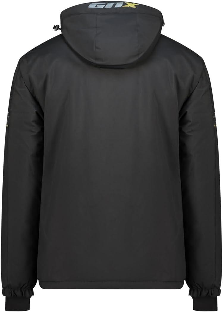 imageGeographical Norway WALDO Homme Veste de Ski Capuche Impermable et CoupeVent Doudoune Technique Chaude pour Sports dHiver et Activits OutdoorNoir
