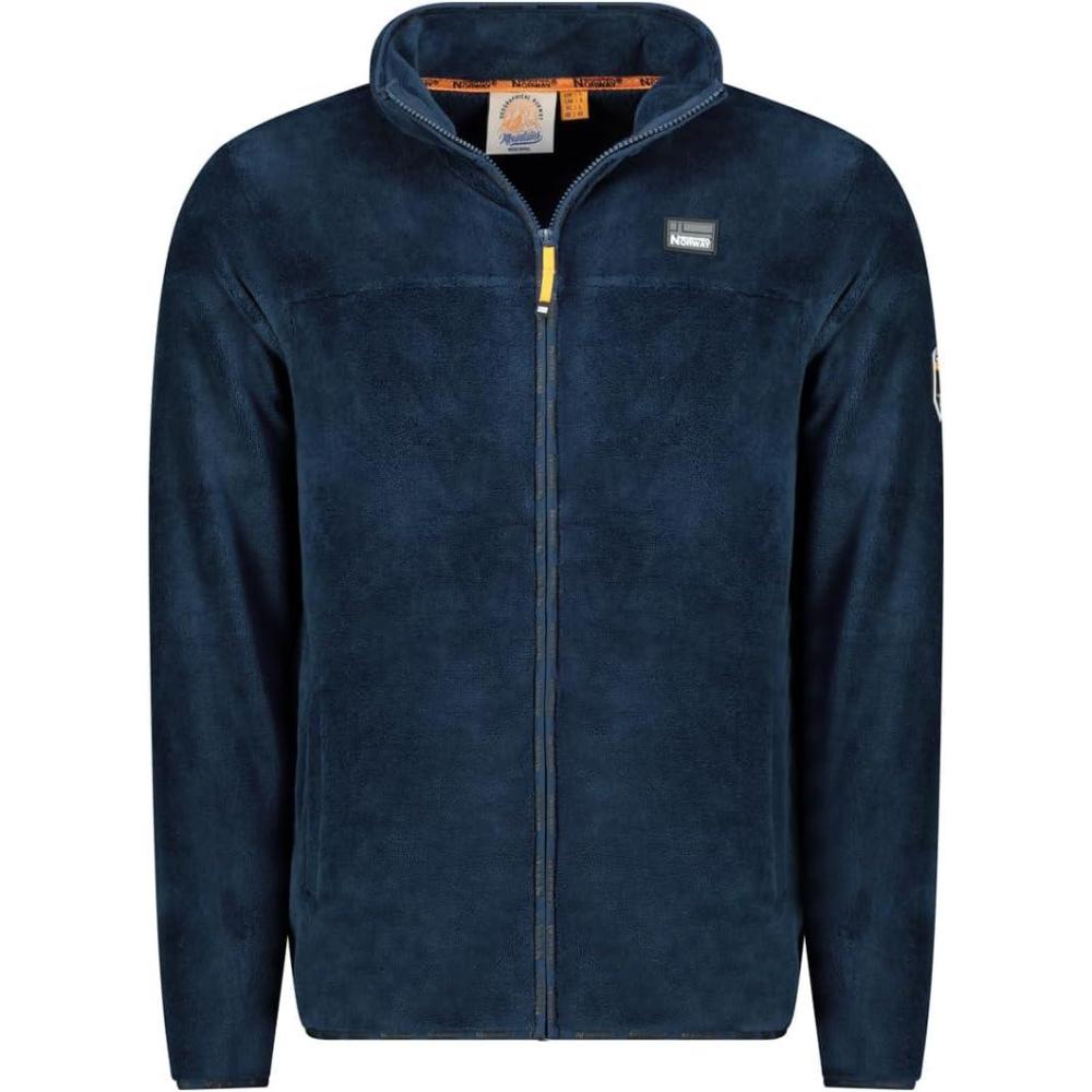 imageGeographical Norway TIMPLE Homme Polaire Chaude Sans Capuche Douce et Confortable Idale pour lHiver et les Activits OutdoorMarine