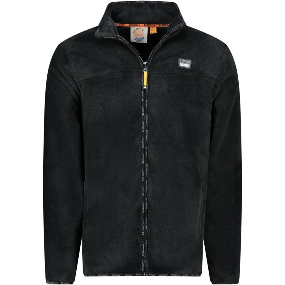 imageGeographical Norway TIMPLE Homme Polaire Chaude Sans Capuche Douce et Confortable Idale pour lHiver et les Activits OutdoorNoir