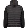 Geographical Norway Abator Men – Doudoune Homme Capuche – Parka Chaude Matelassee Automne Hiver – Veste Manteau Chaud – Blouson Ski Coupe Vent Manches Longues Rembourrage – Hommes(Noir)