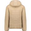 Geographical Norway Adalmo – Blouson Homme Hiver avec Capuche Ajustable – Chaud, Léger & Confortable – Zip Contrasté – Poches Pratiques – Style Urbain Outdoor – Casual Quotidien(Beige)