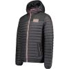 Geographical Norway Adalmo – Blouson Homme Hiver avec Capuche Ajustable – Chaud, Léger & Confortable – Zip Contrasté – Poches Pratiques – Style Urbain Outdoor – Casual Quotidien(Noir)