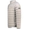 Geographical Norway Amichoko Basic – Blouson Homme Matelassé Léger – Veste Mi-Saison Confortable – Poches Zippées – Style Urbain Moderne – Badge Signature(Gris Clair)