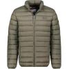 Geographical Norway Amichoko Basic – Blouson Homme Matelassé Léger – Veste Mi-Saison Confortable – Poches Zippées – Style Urbain Moderne – Badge Signature(Kaki)