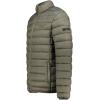 Geographical Norway Amichoko Basic – Blouson Homme Matelassé Léger – Veste Mi-Saison Confortable – Poches Zippées – Style Urbain Moderne – Badge Signature(Kaki)