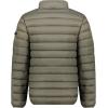 Geographical Norway Amichoko Basic – Blouson Homme Matelassé Léger – Veste Mi-Saison Confortable – Poches Zippées – Style Urbain Moderne – Badge Signature(Kaki)