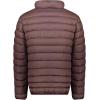 Geographical Norway Amichoko Basic – Blouson Homme Matelassé Léger – Veste Mi-Saison Confortable – Poches Zippées – Style Urbain Moderne – Badge Signature(Marron Fonce)