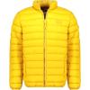 Geographical Norway Amichoko Basic – Blouson Homme Matelassé Léger – Veste Mi-Saison Confortable – Poches Zippées – Style Urbain Moderne – Badge Signature(Moutarde)
