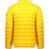 Geographical Norway Amichoko Basic – Blouson Homme Matelassé Léger – Veste Mi-Saison Confortable – Poches Zippées – Style Urbain Moderne – Badge Signature(Moutarde)