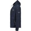 Geographical Norway UCHERPIM Homme – Polaire à Capuche Chaude et Confortable, Veste Zippée Douce Idéale pour l’Hiver, le Sport et les Activités Outdoor(Marine)