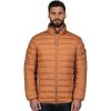 Geographical Norway Amichoko Basic – Blouson Homme Matelassé Léger – Veste Mi-Saison Confortable – Poches Zippées – Style Urbain Moderne – Badge Signature(Camel)