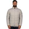 Geographical Norway Amichoko Basic – Blouson Homme Matelassé Léger – Veste Mi-Saison Confortable – Poches Zippées – Style Urbain Moderne – Badge Signature(Gris Clair)