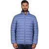 Geographical Norway Amichoko Basic – Blouson Homme Matelassé Léger – Veste Mi-Saison Confortable – Poches Zippées – Style Urbain Moderne – Badge Signature(Jean)