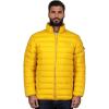 Geographical Norway Amichoko Basic – Blouson Homme Matelassé Léger – Veste Mi-Saison Confortable – Poches Zippées – Style Urbain Moderne – Badge Signature(Moutarde)