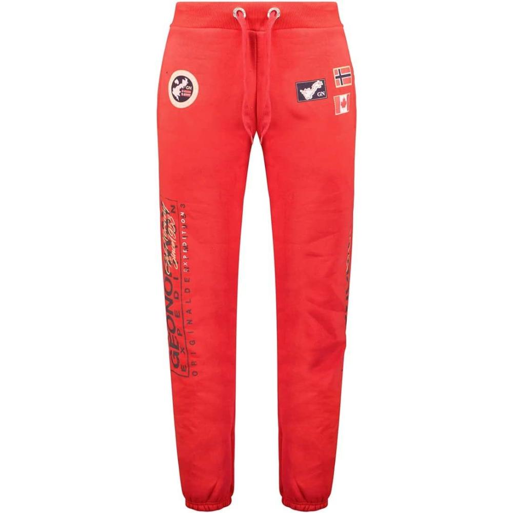 imageGeographical Norway Madock Men  Pantalon Jogging Imprim Style Casual  Vtements Qualit Sport Confortable Doux  Survtement Homme Decontract CotonRouge