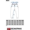 Geo Norway Mike Men – Pantalon Jogging Hommes Mode – Pantalons Training Sport Entrainement Confortable Elastique Taille – Survêtement Pants Homme Poches Coton Polyester Gris M