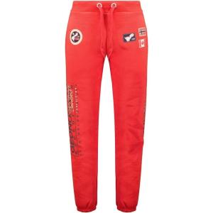 Geographical Norway Madock Men – Pantalon Jogging Imprimé Style Casual – Vêtements Qualité Sport Confortable Doux – Survêtement Homme Decontracté Coton(Rouge)