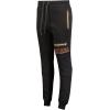 ANAPURNA EQUIPMENT Moltana Men – Pantalon Jogging Imprimé Style Casual – Vêtements Qualité Sport Confortable Doux – Survêtement Homme Decontracté Coton(Noir)