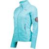 ANAPURNA EQUIPMENT Tyrellana Lady – Polaire Chaude Douce Femme Confortable – Veste Hiver Peignoir Chaud Femmes Doux – Sweat Epais Longues Manches(Bleu_ciel)