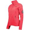 ANAPURNA EQUIPMENT Tyrellana Lady – Polaire Chaude Douce Femme Confortable – Veste Hiver Peignoir Chaud Femmes Doux – Sweat Epais Longues Manches(Rouge)