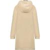 Geographical Norway TIMOTHE Femme – Polaire à Capuche Chaude et Douce, Confort Optimal pour l’Hiver et les Activités Outdoor(Beige)