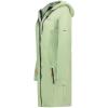 Geographical Norway TIMOTHE Femme – Polaire à Capuche Chaude et Douce, Confort Optimal pour l’Hiver et les Activités Outdoor(Vert Amande)