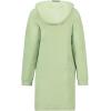 Geographical Norway TIMOTHE Femme – Polaire à Capuche Chaude et Douce, Confort Optimal pour l’Hiver et les Activités Outdoor(Vert Amande)