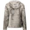 Geographical Norway TOSCANA Femme – Veste Polaire Chaude avec Capuche – Sweat Zippé Doux, Confortable et Respirant, Idéal pour l’Hiver et les Activités Outdoor(Gris Clair)