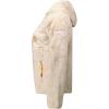 Geographical Norway TOSCANA Femme – Veste Polaire Chaude avec Capuche – Sweat Zippé Doux, Confortable et Respirant, Idéal pour l’Hiver et les Activités Outdoor(Beige)