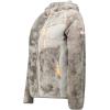 Geographical Norway TOSCANA Femme – Veste Polaire Chaude avec Capuche – Sweat Zippé Doux, Confortable et Respirant, Idéal pour l’Hiver et les Activités Outdoor(Gris Clair)