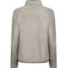 Geographical Norway Tamoureuse Lady – Polaire Fine Femme Chaude Fermeture Zip – Veste Automne Hiver Printemps Chaud Femmes – Longues Manches Vetement Pull Fourrure Doux Confort(Gris Clair)