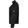 Geographical Norway Tamoureuse Lady – Polaire Fine Femme Chaude Fermeture Zip – Veste Automne Hiver Printemps Chaud Femmes – Longues Manches Vetement Pull Fourrure Doux Confort(Noir)